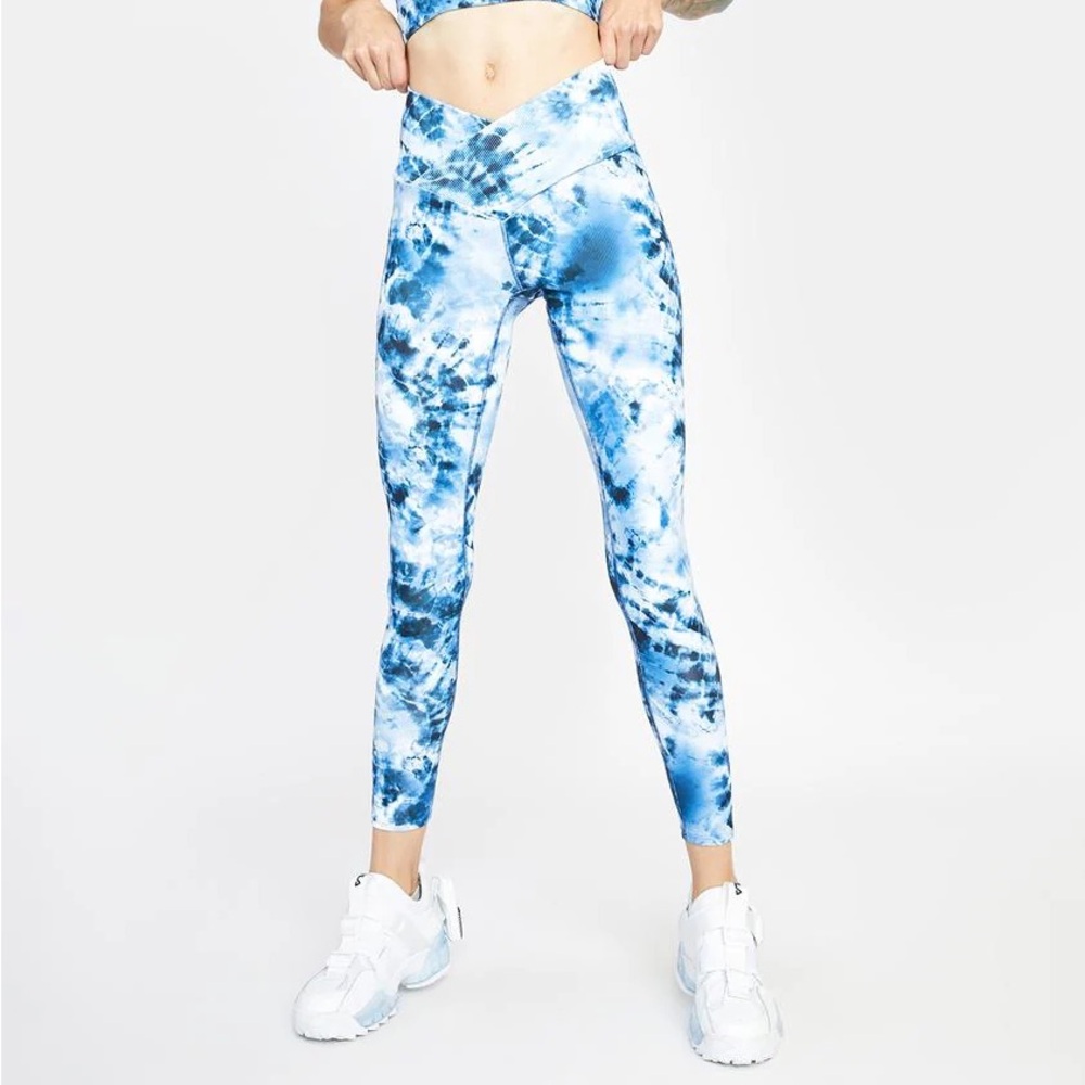 Beach Riot Tie Dye Printed Leggings
